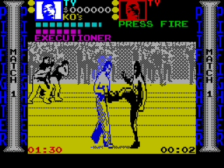 Pit-Fighter screenshot 3 for ZX Spectrum