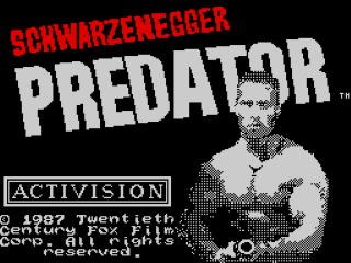 Predator screenshot 2 for ZX Spectrum
