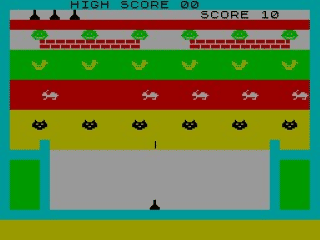 Quackers screenshot 2 for ZX Spectrum