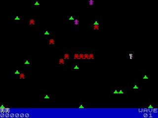 Robotron screenshot 2 for ZX Spectrum
