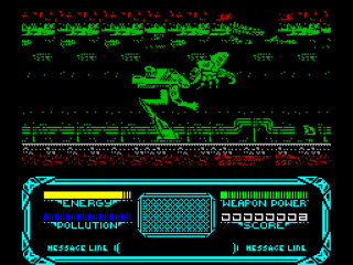 Robozone screenshot 2 for ZX Spectrum