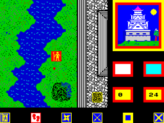 Samurai Warrior screenshot 4 for ZX Spectrum