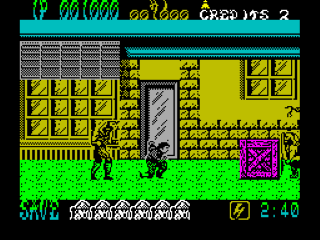 Shinobi screenshot 3 for ZX Spectrum