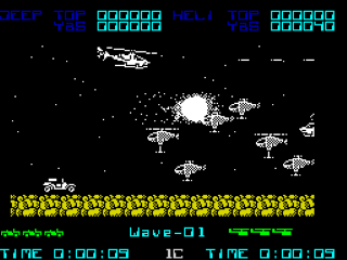 Silkworm screenshot 3 for ZX Spectrum
