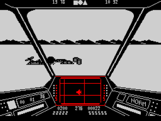 Skyfox screenshot 2 for ZX Spectrum