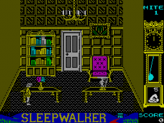 Sleepwalker screenshot 3 for ZX Spectrum