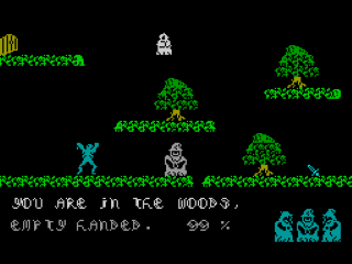 Sorcery screenshot 3 for ZX Spectrum