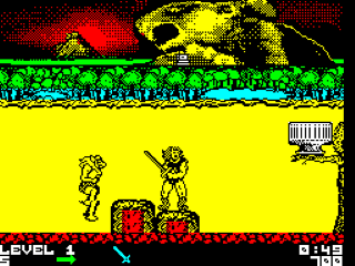 Thunder Cats screenshot 3 for ZX Spectrum