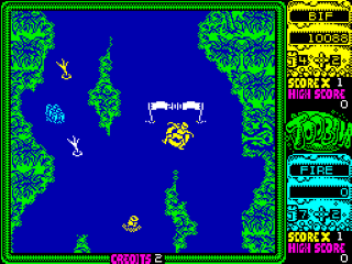 Toobin' screenshot 3 for ZX Spectrum
