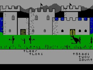 Valhalla screenshot 3 for ZX Spectrum