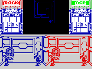 Xybots screenshot 3 for ZX Spectrum