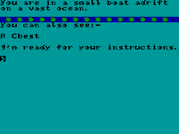 A Serpentine Tale screenshot 2 for ZX Spectrum