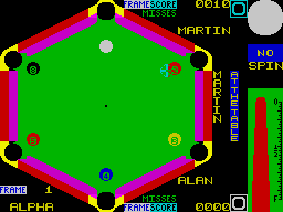 Angle Ball screenshot 2 for ZX Spectrum