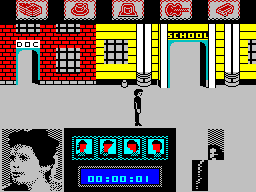 Back To The Future [Firebird] back cover for ZX Spectrum
