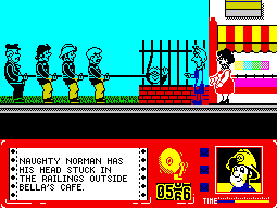 Fireman Sam screenshot 4 for ZX Spectrum