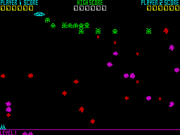 Galactic Warriors screenshot 2 for ZX Spectrum