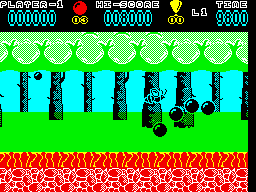 Hopping Mad screenshot 4 for ZX Spectrum
