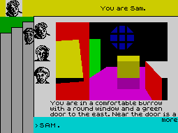 Lord of the Rings: Game One screenshot 3 for ZX Spectrum