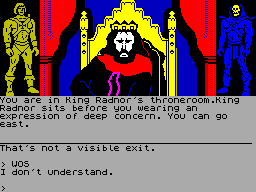 Masters of the Universe: Super Adventure screenshot 2 for ZX Spectrum