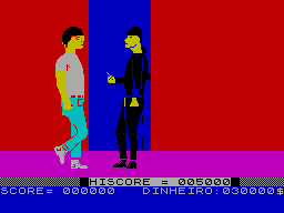 Paradise Cafe screenshot 3 for ZX Spectrum