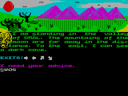 The Golden Mask screenshot 2 for ZX Spectrum