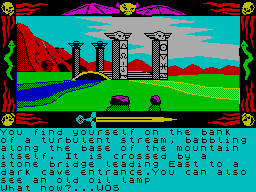 The Graphic Adventure Creator screenshot 2 for ZX Spectrum