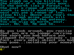 The Lost Children screenshot 2 for ZX Spectrum