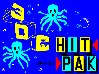 3DC title screen for ZX Spectrum