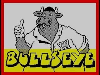 Bullseye title screen for ZX Spectrum