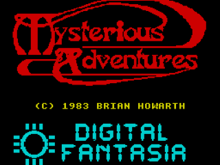Circus title screen for ZX Spectrum