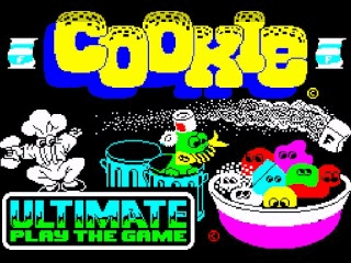 Cookie title screen for ZX Spectrum