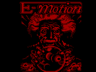 E-Motion title screen for ZX Spectrum