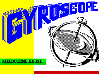 Gyroscope title screen for ZX Spectrum