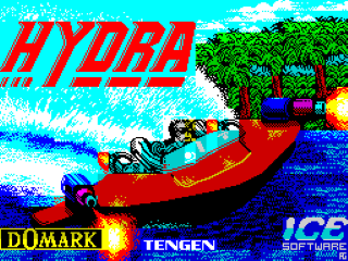 Hydra title screen for ZX Spectrum