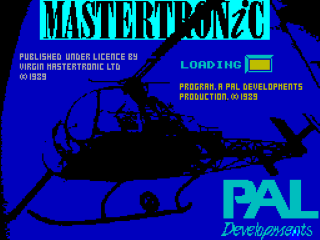 Protector title screen for ZX Spectrum