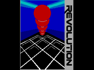 Evolution title screen for ZX Spectrum