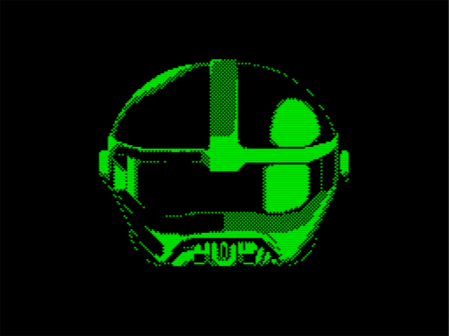 Silkworm title screen for ZX Spectrum