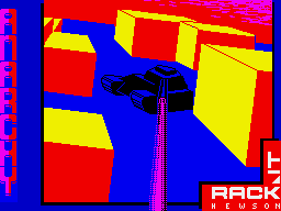 Anarchy [Rack-It] title screen for ZX Spectrum