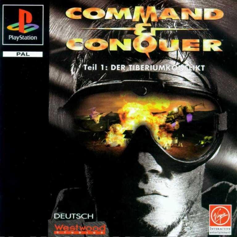 Command & Conquer box art for Playstation