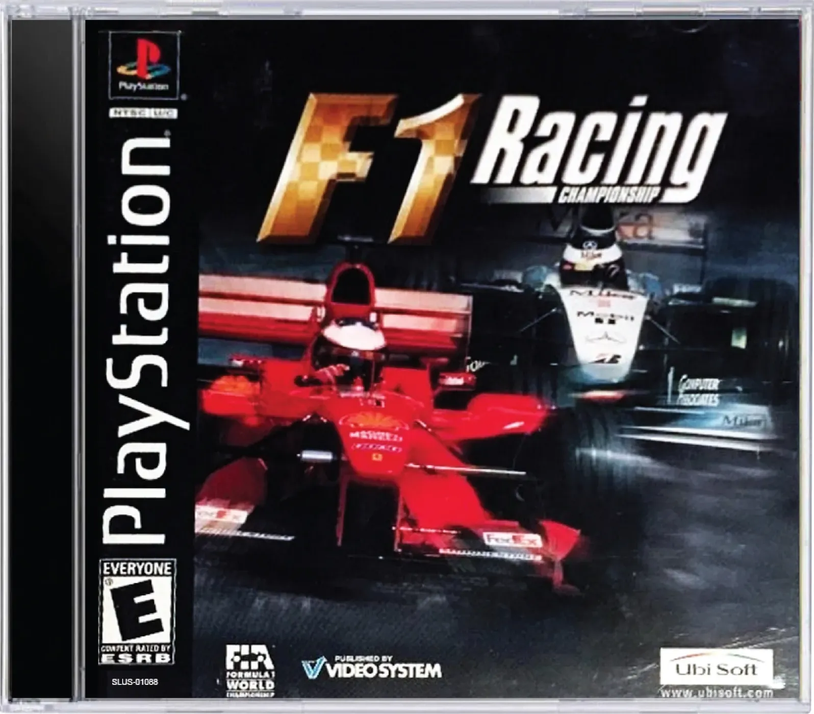 F1 Racing Championship box art for Playstation