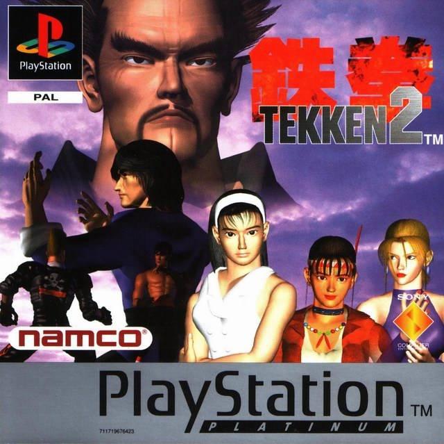 Tekken 2 box art for Playstation