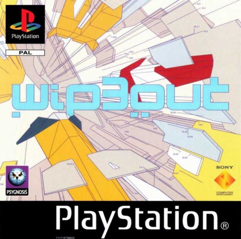Wipeout 3 box art for Playstation