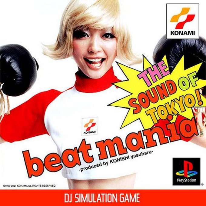 Beatmania THE SOUND OF TOKYO box art for Playstation