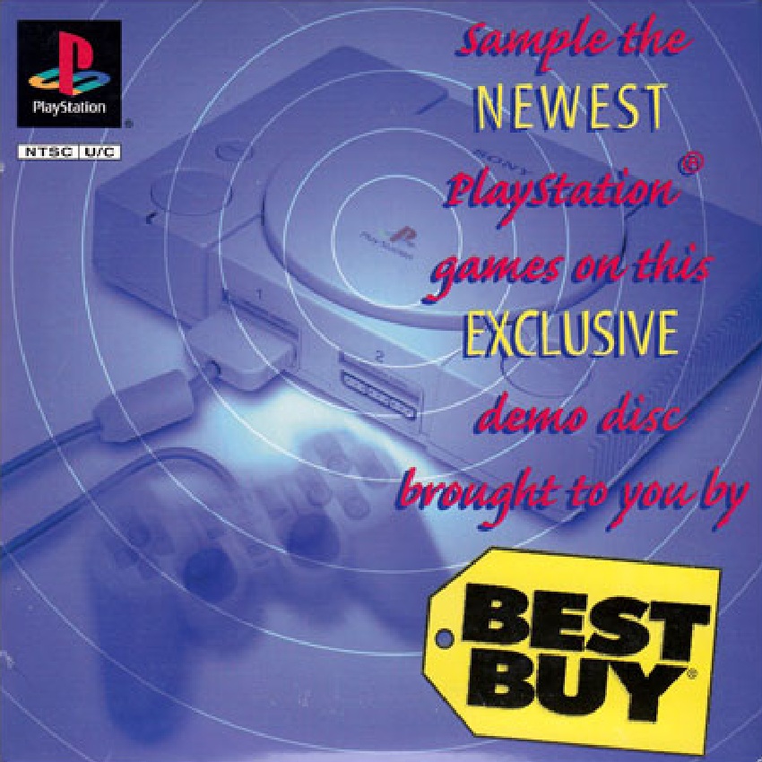Best Buy Demo CD box art for Playstation