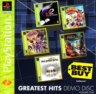 Best Buy Greatest Hits Demo Disc box art for Playstation