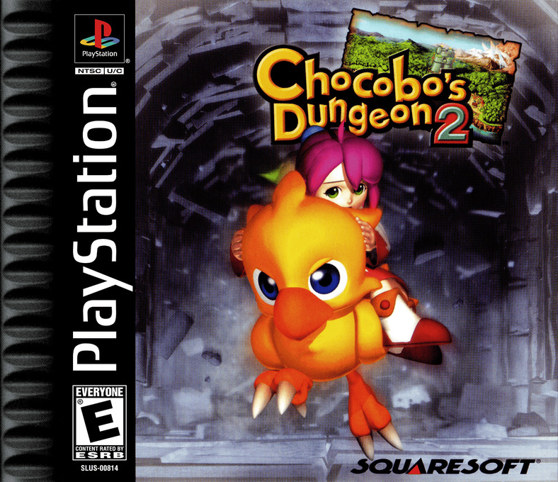 Chocobo no Fushigi na Dungeon 2 box art for Playstation