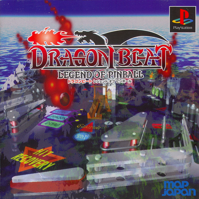 Dragon Beat: Legend Of Pinball box art for Playstation