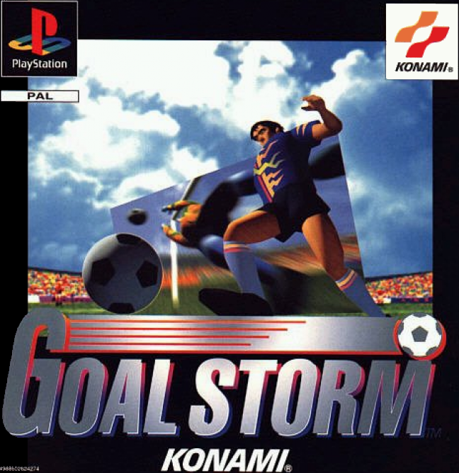 Goal Storm box art for Playstation