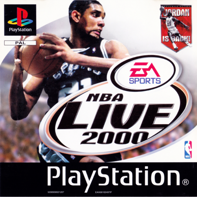 NBA Live 2000 [Classics] box art for Playstation