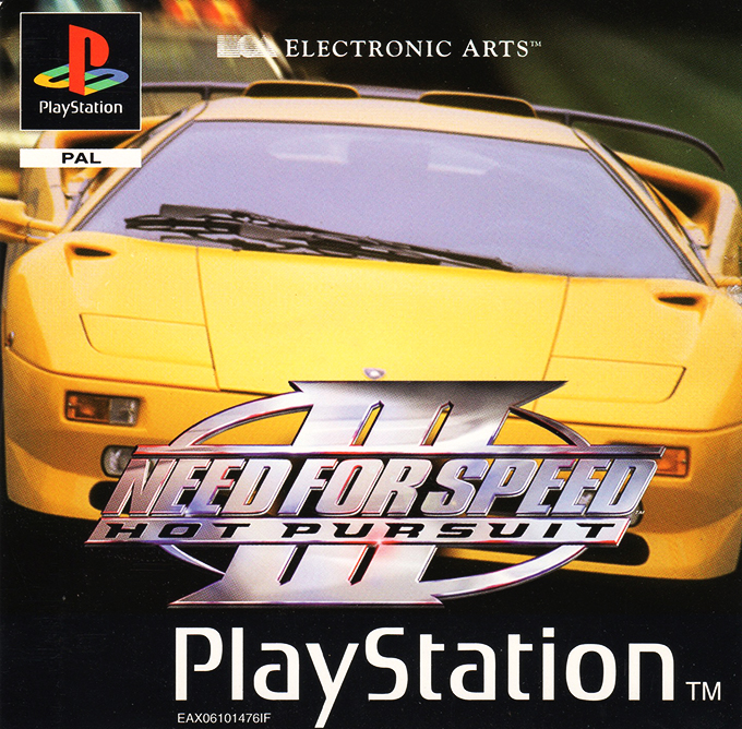 Need For Speed III Hot Pursuit box art for Playstation